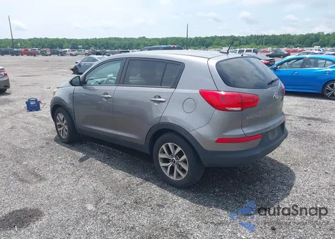 2015 Kia Sportage Lx from USA, damaged, VIN KNDPB3AC7F7736162
